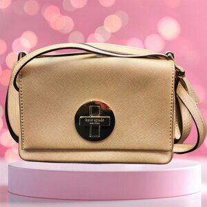 Kate Spade Newbury Lane Saffiano Leather Crossbody Bag 14 Karat Shoulder Purse